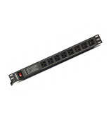 PDU Triple proteccion 3 LEDS 8 tomas 15A LTK-PDUH0815A Marca: Lantek