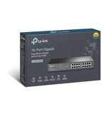 Switch de 16 puertos smart POE TL-SG1016PE Marca TP-Link