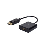 Adaptador display port a HDMI color negro AD3004BK Marca: UNNO