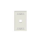 Placa frontal NK 1 puerto sencillo blanco NK1FIWY Marca: PANDUIT