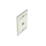 Placa frontal NK 1 puerto sencillo blanco NK1FIWY Marca: PANDUIT