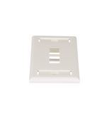 Placa de 2 puertos color blanco NETKEY Marca: Pandiut