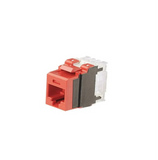 Jack netk CAT6A punchdown color rojo Marca: Pandiut