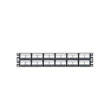 Patch panel de 48 puertos M.SNAP IN BLK Marca: Pandiut