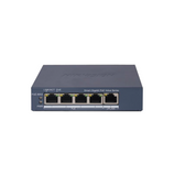 Switch Gigabit PoE+ Administrable de 4 Puertos DS3E1505PEIM Marca: Hikvision