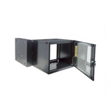 Gabinete 9U pared ABATIBLE desarmado 1 abanico LTK-GAB9ABA Marca: Lantek