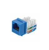 Jack UTP CAT6 LA 110IDC 90 RAL 5017 color azul Marca: Keystone