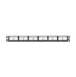 Patch panel 24 puertos modular negro CPPL24WBLY Marca: Panduit