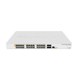 Enrutador de puerta de enlace de 24 puertos Gigabit Ethernet RS328-24P-4S+RM Marca: Mikrotik