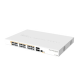 Enrutador de puerta de enlace de 24 puertos Gigabit Ethernet RS328-24P-4S+RM Marca: Mikrotik