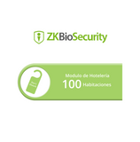 Licencia para hotel ZKBiosecurity para 100 habitaciones Marca: ZKTeco