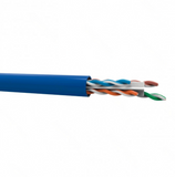 Cable transmisión de datos GIGALAN U/UP CAT6 23AWG color azul Marca: Furukawa