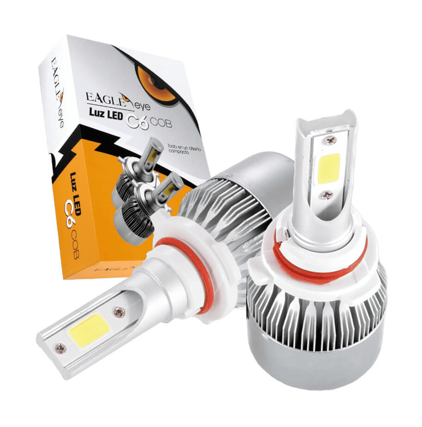 1x Luce 1 LED COB interno auto bagagliaio 48 lumens 64x25mm luci bi