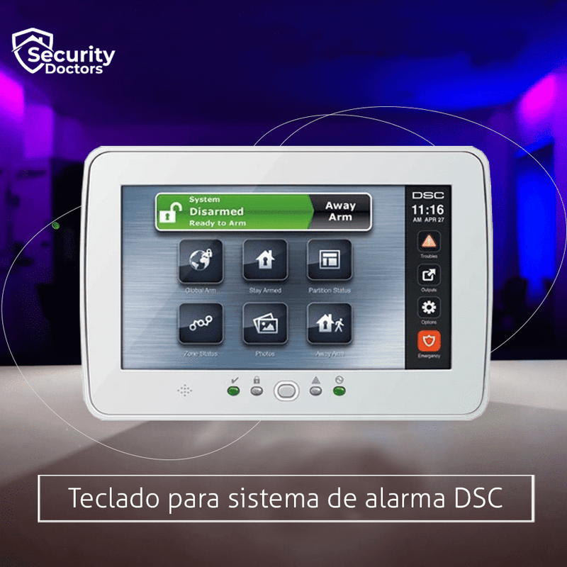 Alarma para casa oficina, negocio e industria DSC® Power Neo® inalámbrico  sensores de movimiento, verificación de audio y comunicación 3G – Smartsafe