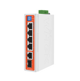 Switch POE de 4 puertos FE+1GE+1SFP Fiber UPLINK Hardened WI-PS206GF-I V2 Marca: Wi-Tek